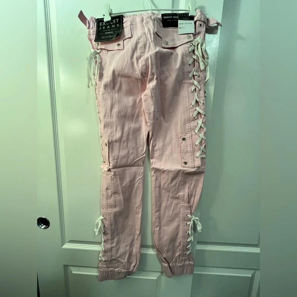 𝓔𝔁𝓸𝓒𝓮𝓣 𝓳𝓮𝓪𝓷𝓼 𝓟𝓲𝓷𝓴 𝓟𝓪𝓷𝓣𝓼 - Picture 3 of 11